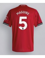 Moške Nogometnih dresov Manchester United Harry Maguire #5 Domači 2025-26 Kratki rokavi